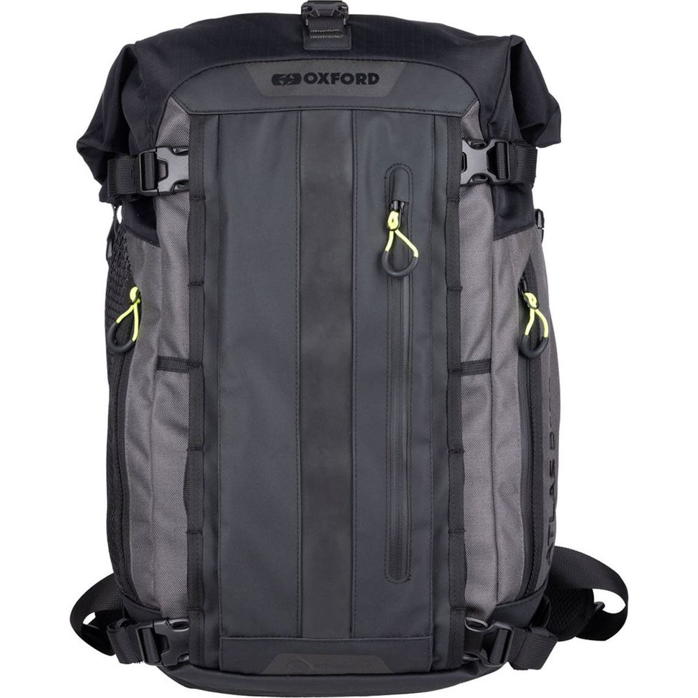 Oxford Atlas B-30 Advanced Backpack Charcoal / Black - 30 Liter - FREE UK Shipping, FREE 365 Day Returns | Moto Central