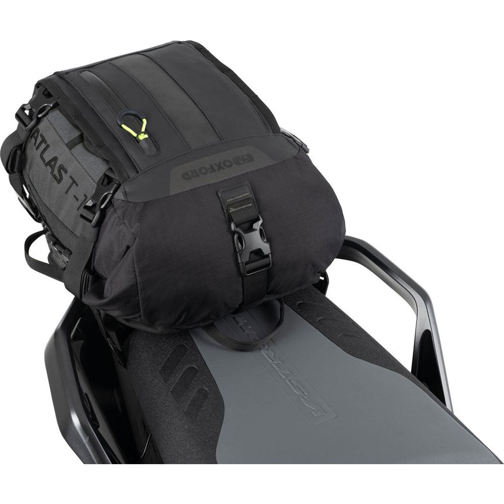 Oxford Atlas T-10 Advanced Tour Pack Charcoal / Black - 10 Liter  - FREE UK Shipping, FREE 365 Day Returns | Moto Central