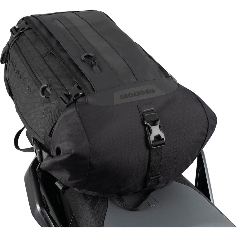 Oxford Atlas T-20 Advanced Tour Pack Black - 20 Liter  - FREE UK Shipping, FREE 365 Day Returns | Moto Central