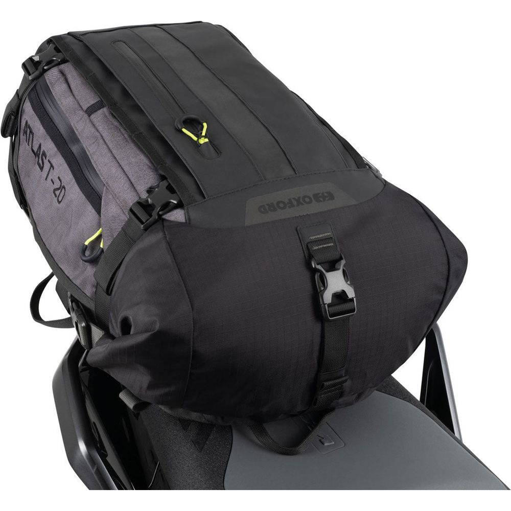 Oxford Atlas T-20 Advanced Tour Pack Charcoal / Black - 20 Liter  - FREE UK Shipping, FREE 365 Day Returns | Moto Central