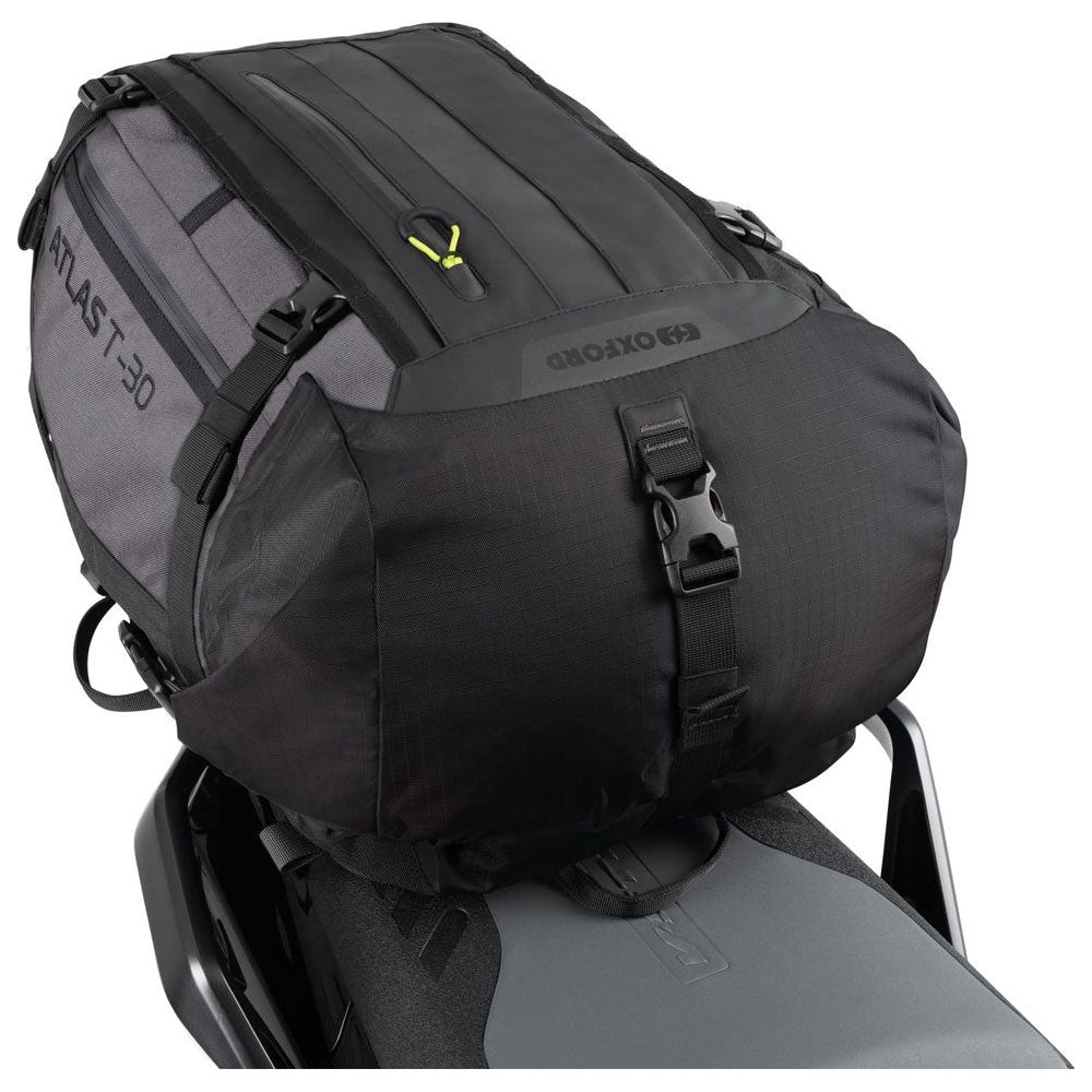 Oxford Atlas T-30 Advanced Tour Pack Charcoal / Black - 30 Liter  - FREE UK Shipping, FREE 365 Day Returns | Moto Central