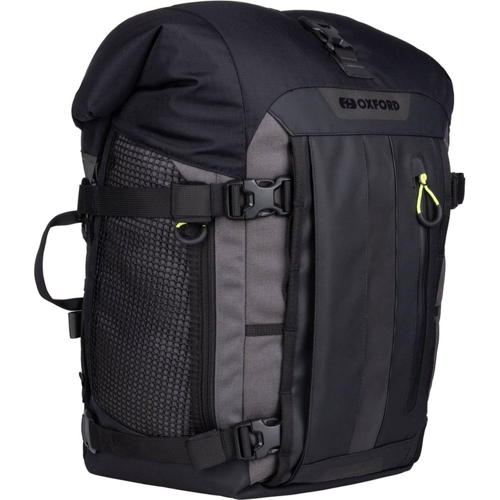 Oxford Atlas T-30 Advanced Tour Pack Charcoal / Black - 30 Liter  - FREE UK Shipping, FREE 365 Day Returns | Moto Central