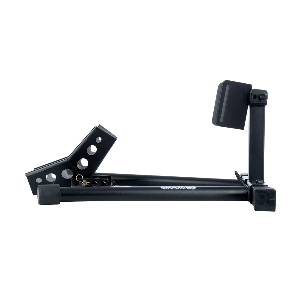 Oxford Bike Dock Front Wheel Stand Black - FREE UK Shipping, FREE 365 Day Returns | Moto Central