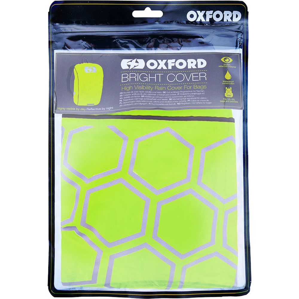 Oxford Waterproof Bright Backpack Cover Yellow - FREE UK Shipping, FREE 365 Day Returns | Moto Central