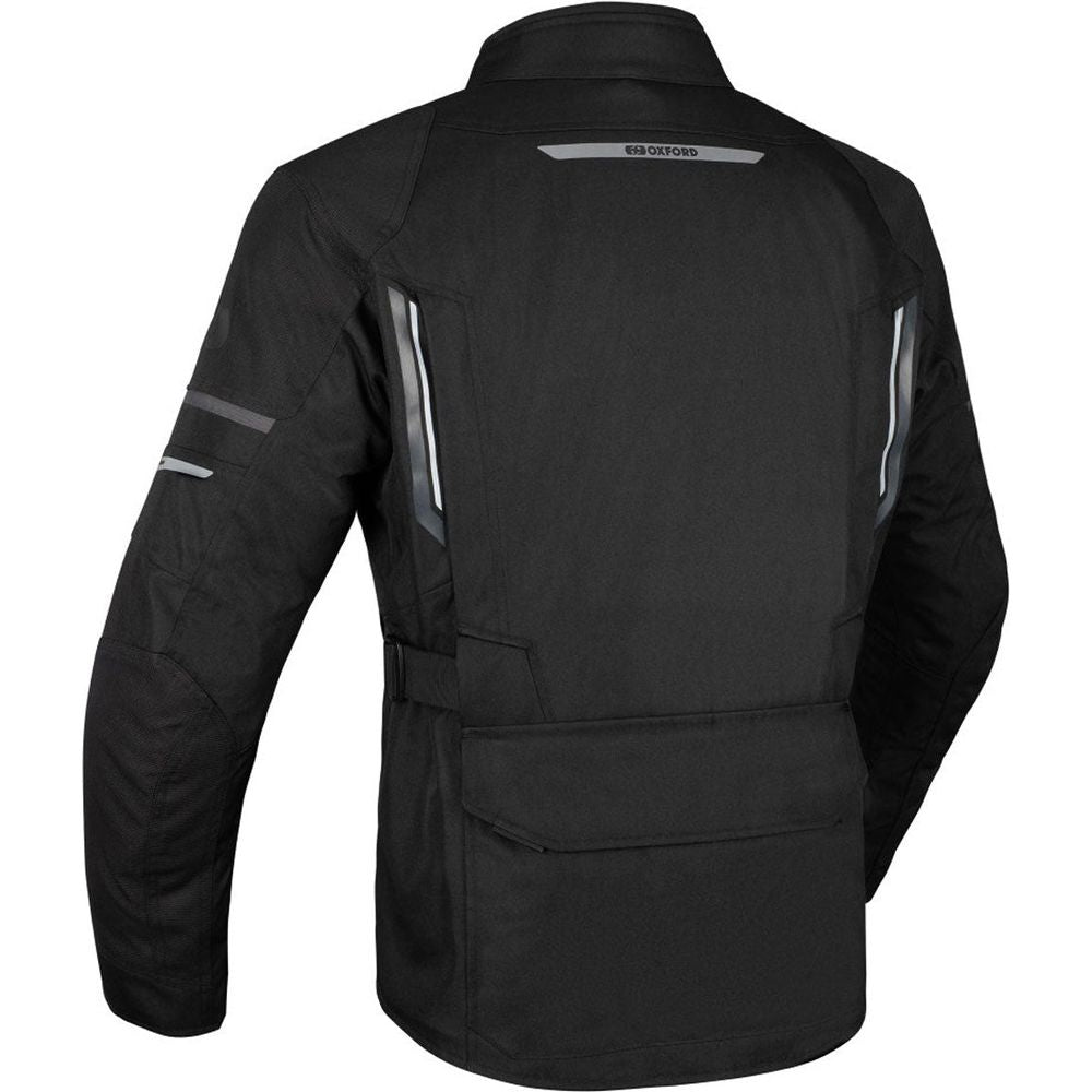 Oxford Calgary 2.0 Dry2Dry Textile Jacket Black  - FREE UK Shipping, FREE 365 Day Returns | Moto Central