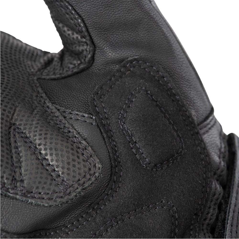 Oxford Calgary 2.0 Leather Gloves Black - FREE UK Shipping, FREE 365 Day Returns | Moto Central