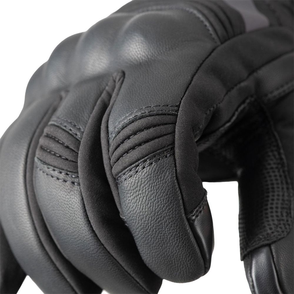 Oxford Calgary 2.0 Leather Gloves Black - FREE UK Shipping, FREE 365 Day Returns | Moto Central