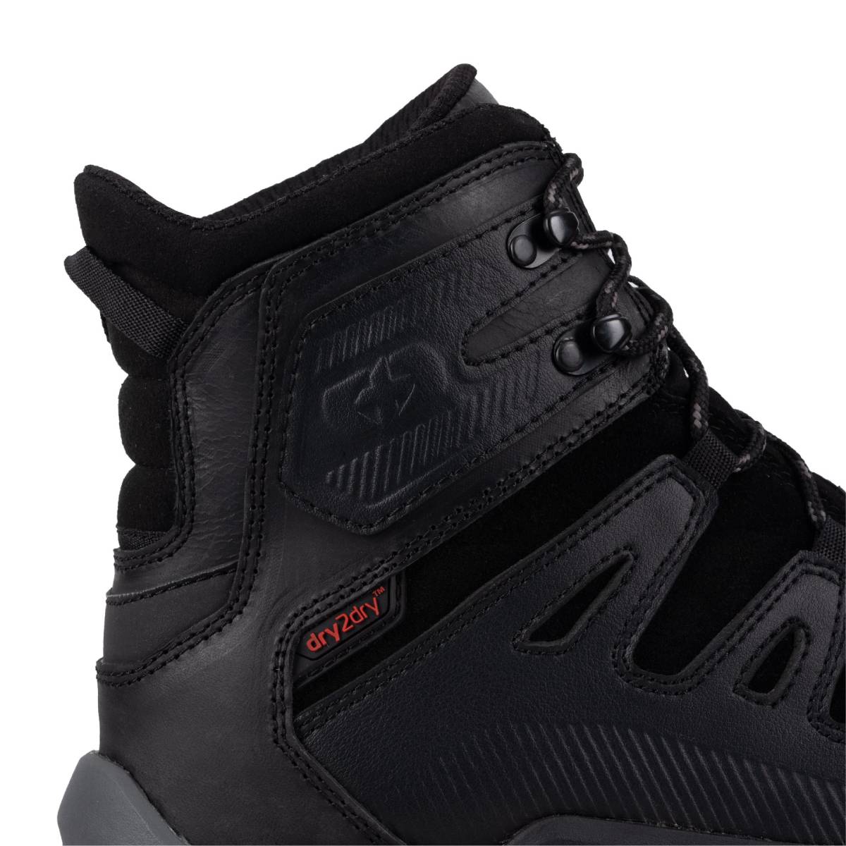 Oxford Canyon Dry2Dry Riding Boots Black - FREE UK Shipping, FREE 365 Day Returns | Moto Central