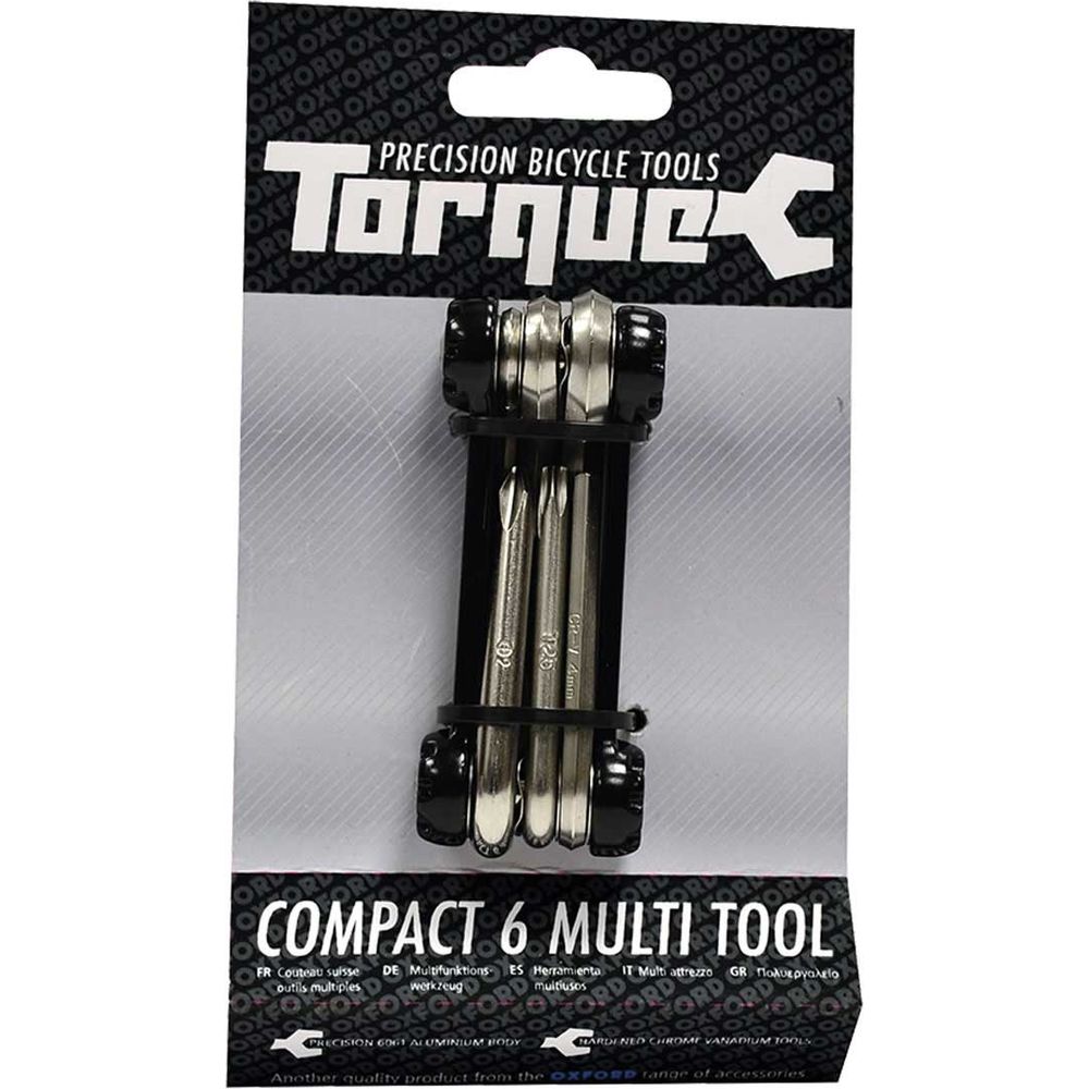 Oxford Torque Compact 6 Aluminium Folding Tool