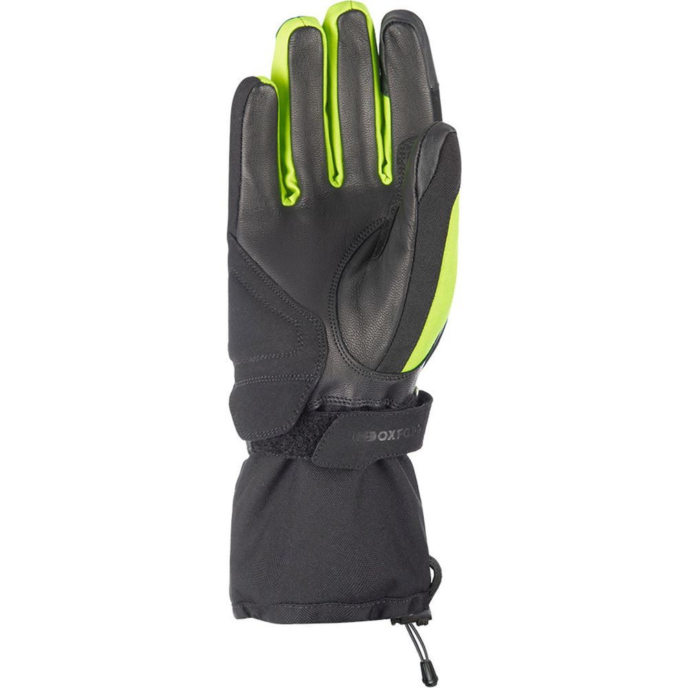 Oxford Convoy 3.0 Textile Gloves Black / Fluorescent - FREE UK Shipping, FREE 365 Day Returns | Moto Central