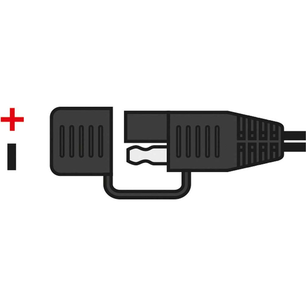 Oxford Crocodile Clips For USA / SAE Connector - 0.5m Lead