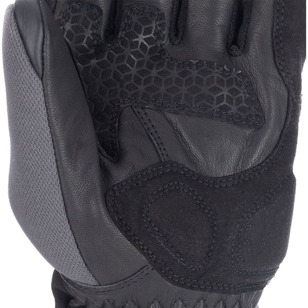 Oxford Dakar 1.0 Dry2Dry Textile Gloves Charcoal / Yellow - FREE UK Shipping, FREE 365 Day Returns | Moto Central