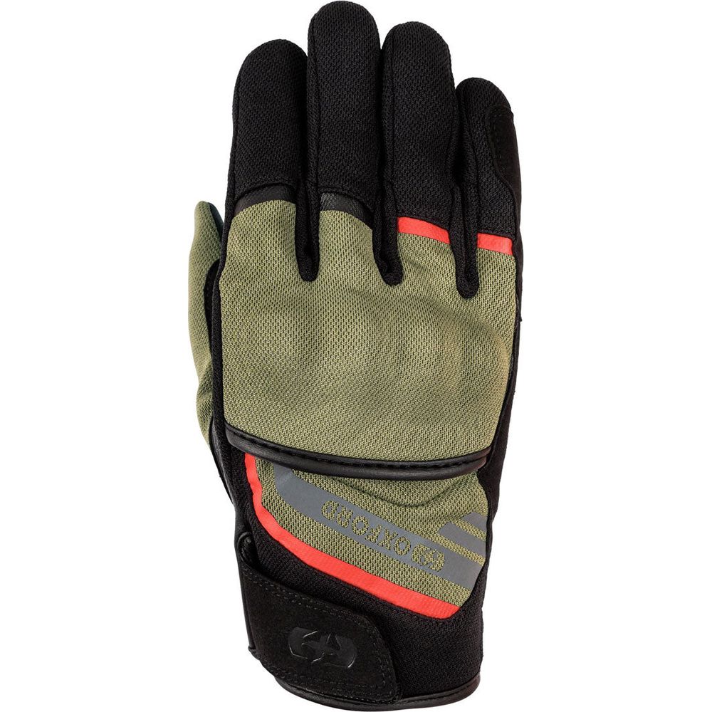 Oxford Dakar 1.0 Textile Gloves Green / Red