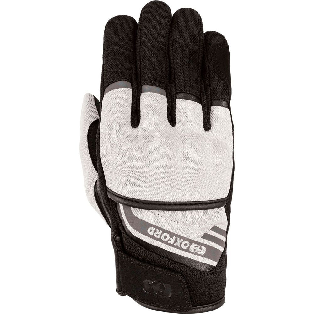 Oxford Dakar 1.0 Textile Gloves Silver / Black