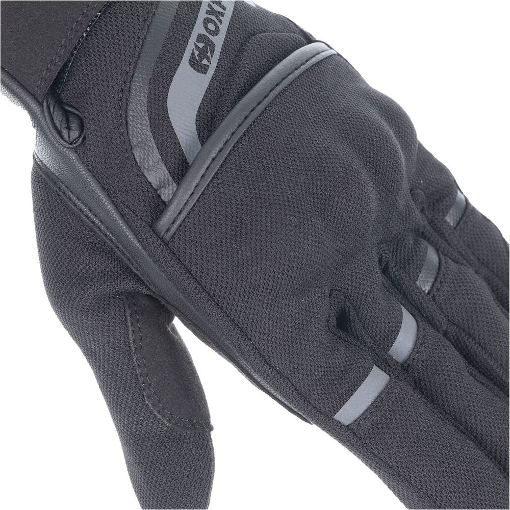 Oxford Dakar 1.0 Ladies Textile Gloves Stealth Black - FREE UK Shipping, FREE 365 Day Returns | Moto Central