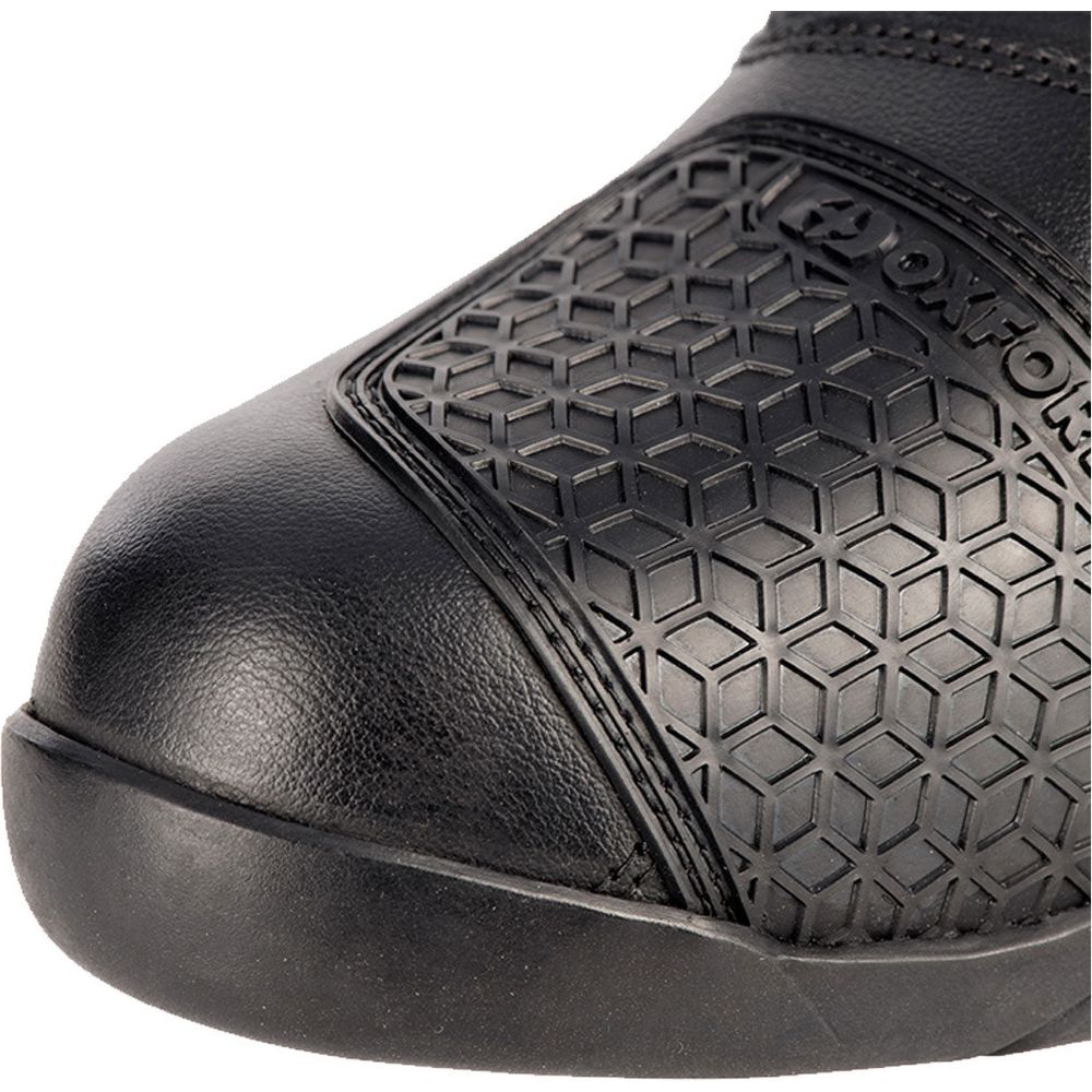 Oxford Delta Short Boots Black - FREE UK Shipping, FREE 365 Day Returns | Moto Central