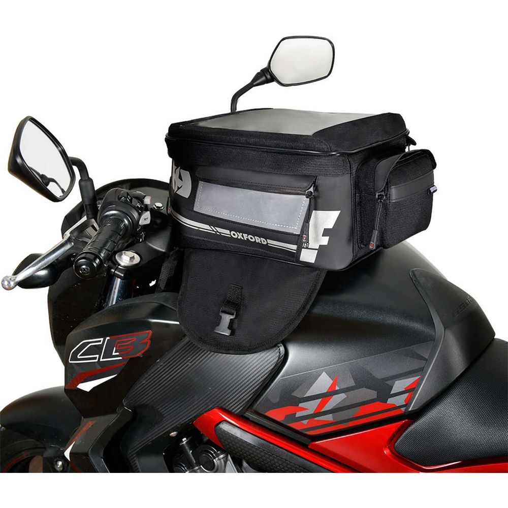 Oxford F1 Magnetic Small Tank Bag Black - 18 Litres