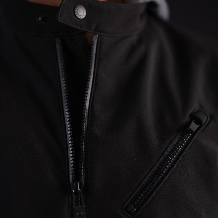 Oxford Faringdon Textile Jacket Stealth Black  - FREE UK Shipping, FREE 365 Day Returns | Moto Central