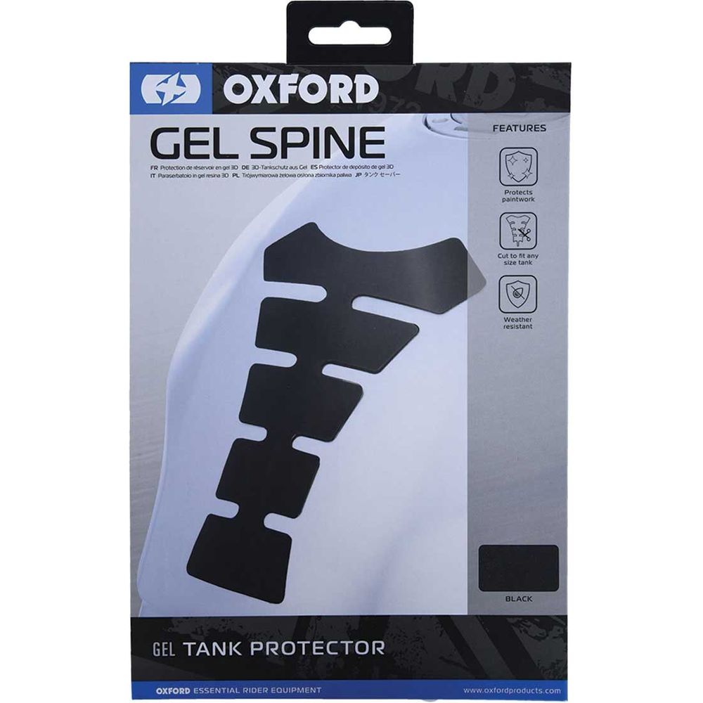 Oxford Gel Spine Original Tank Pad Black