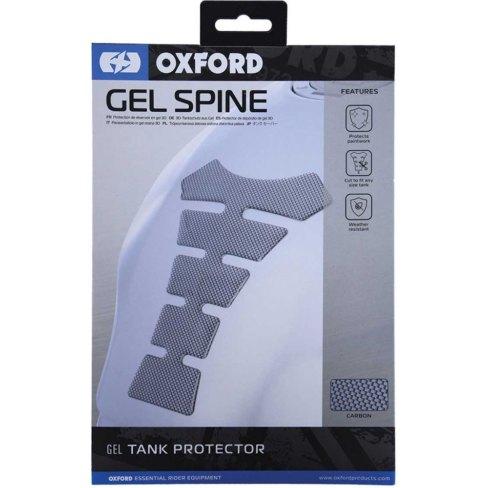 Oxford Gel Spine Original Tank Pad Carbon