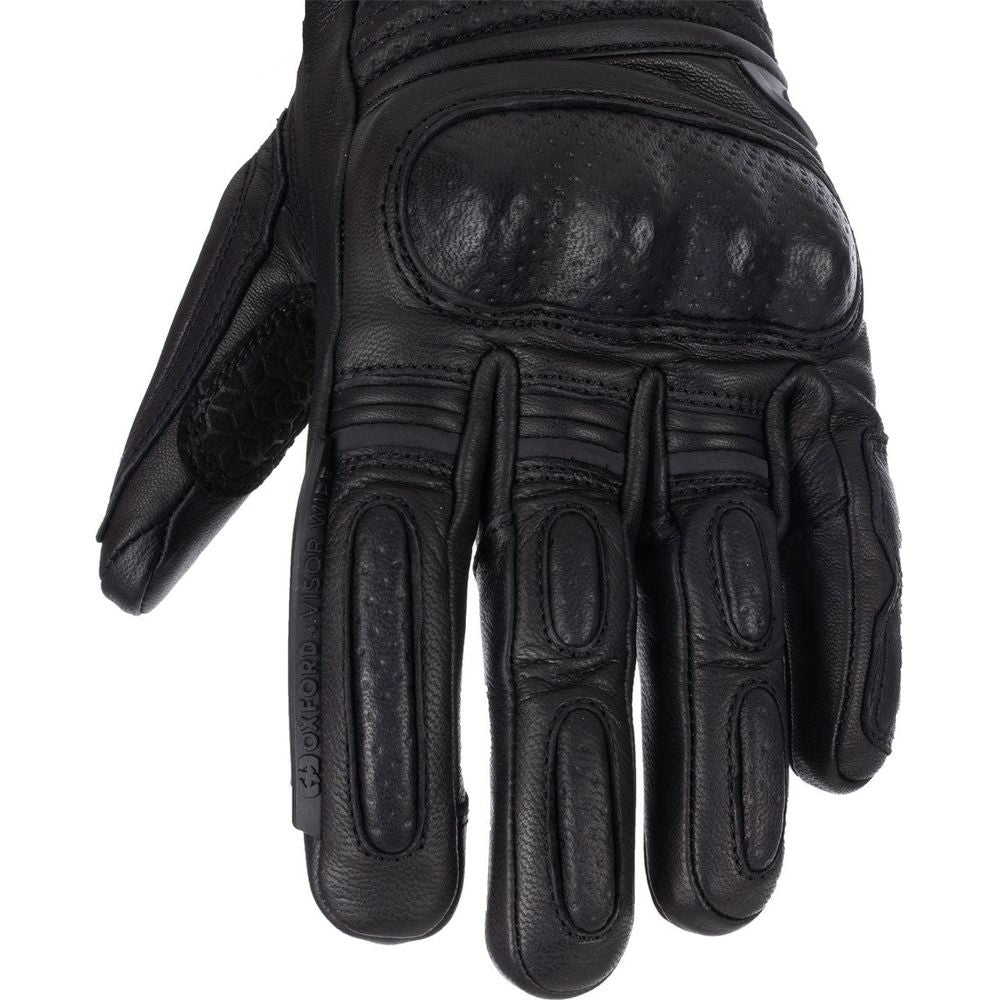 Oxford Hamilton Waterproof Ladies Gloves Tech Black - FREE UK Shipping, FREE 365 Day Returns | Moto Central