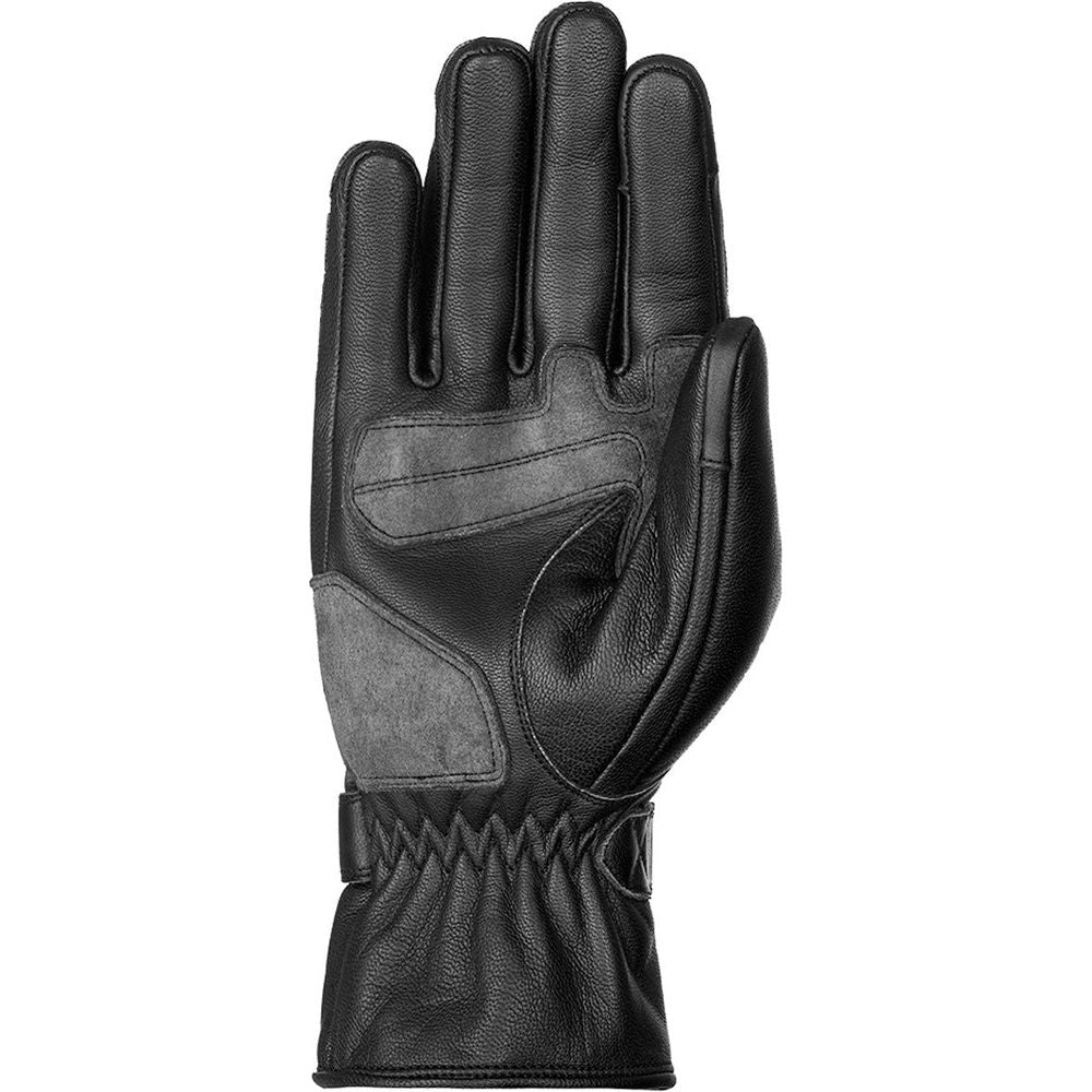 Oxford Holton 2.0 Leather Gloves Black - FREE UK Shipping, FREE 365 Day Returns | Moto Central