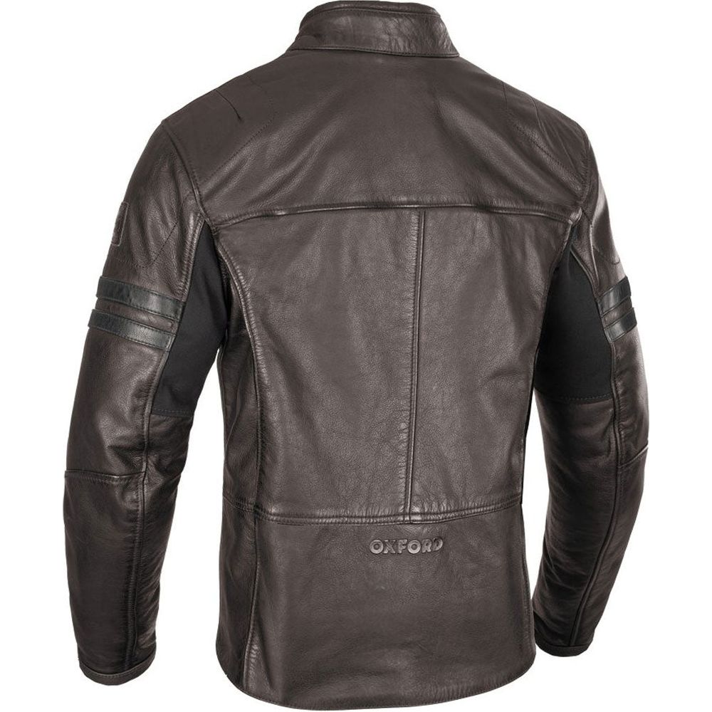 Oxford Holton Leather Jacket Brown