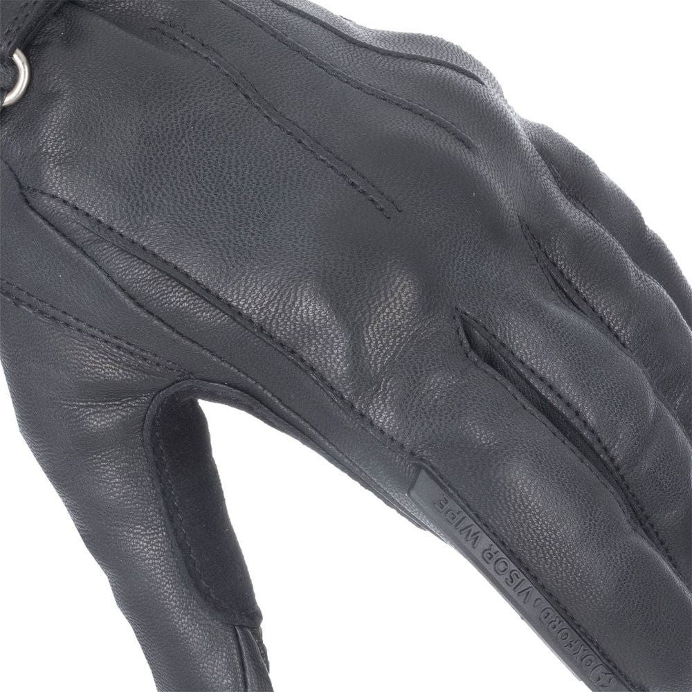 Oxford Holton Waterproof Ladies Leather Gloves Black