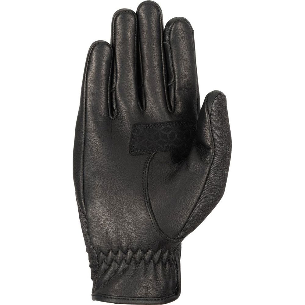 Oxford Kickback Leather Gloves Charcoal Grey - FREE UK Shipping, FREE 365 Day Returns | Moto Central