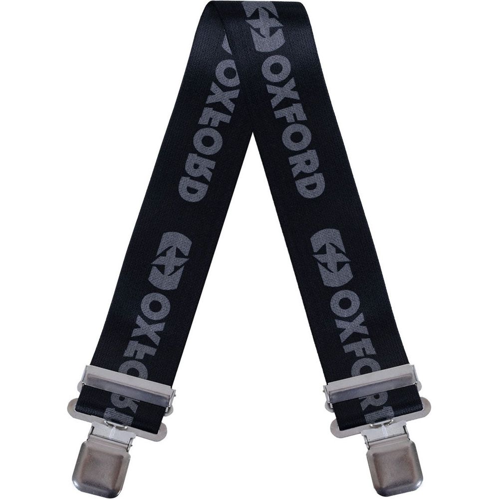 Oxford Riggers Trousers Braces Oxford Logo Black / Grey