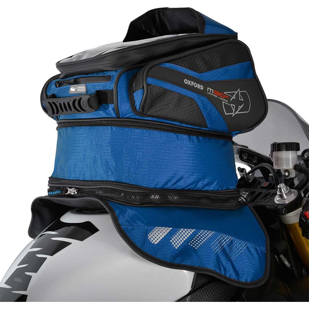 Oxford M30R Tank Bag Blue - 30 Litres