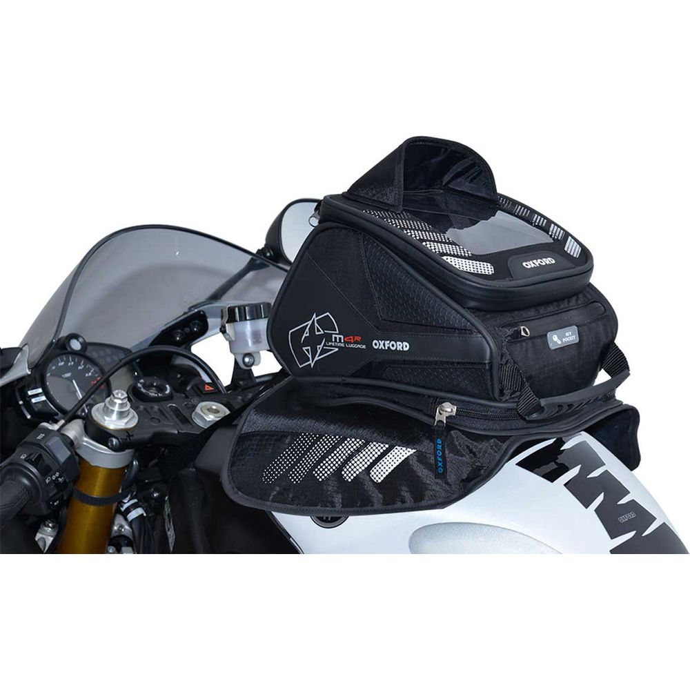 Oxford M4R Tank N Tailer Bag Black - 4 Litres