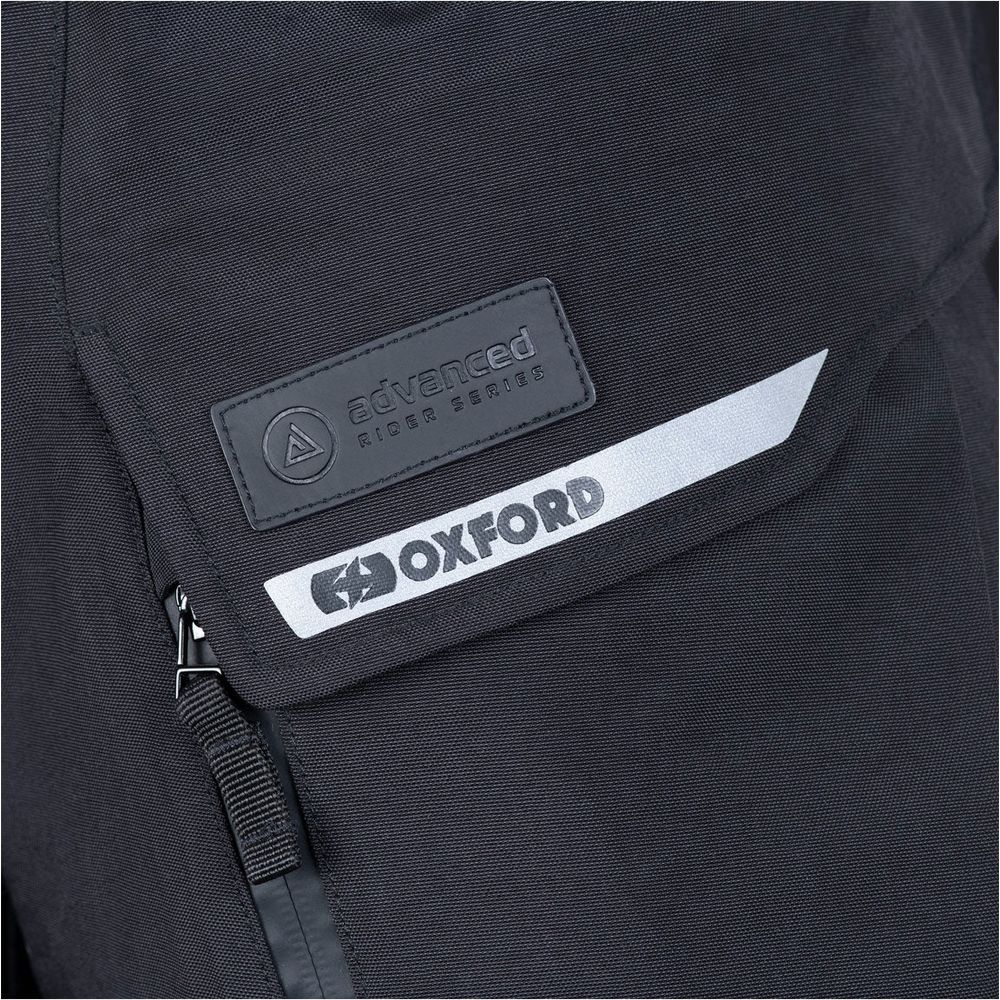 Oxford Mondial 2.0 Textile Trouser Tech Black - FREE UK Shipping, FREE 365 Day Returns | Moto Central