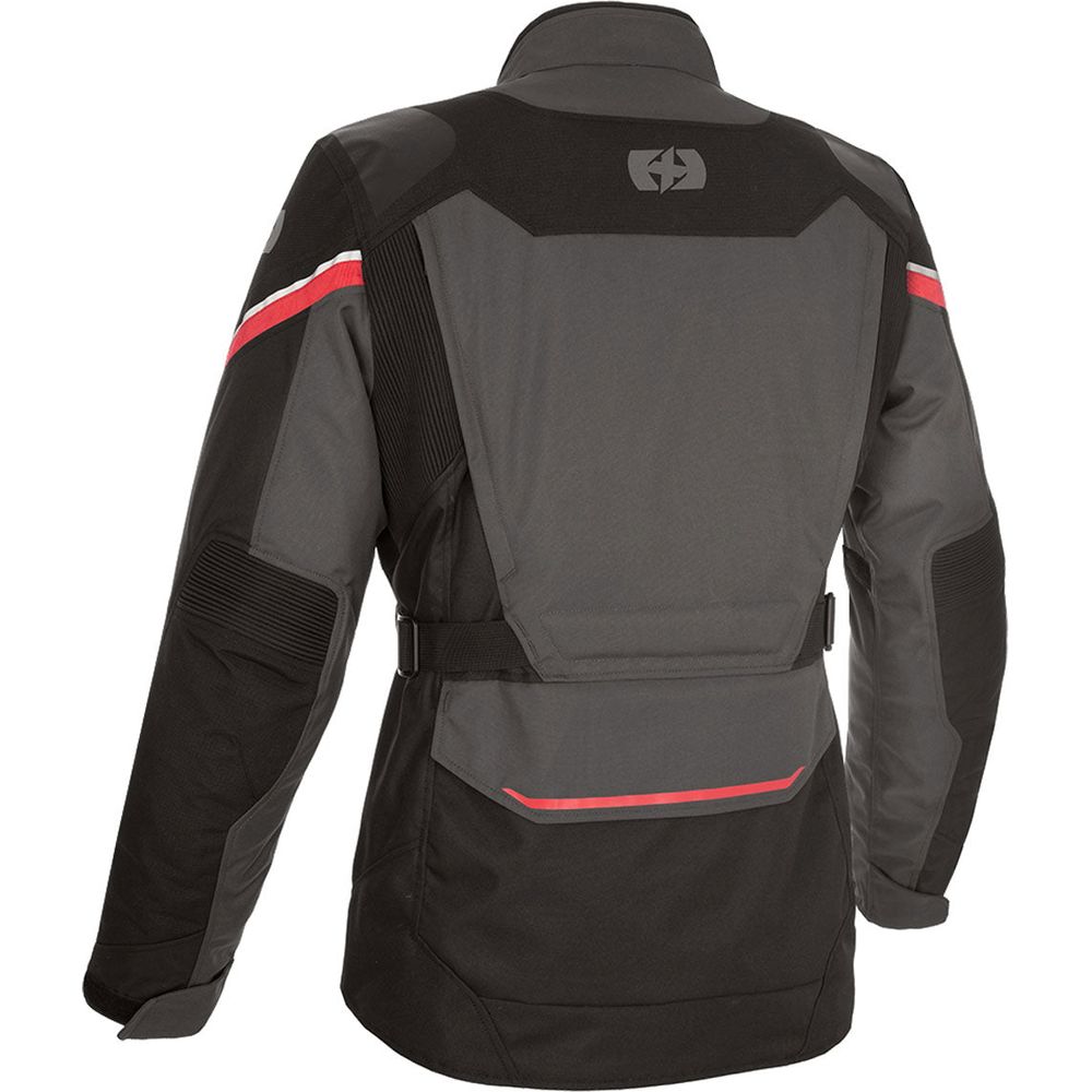 Oxford Montreal 4.0 Dry2Dry Textile Jacket Black / Grey / Red - FREE UK Shipping, FREE 365 Day Returns | Moto Central