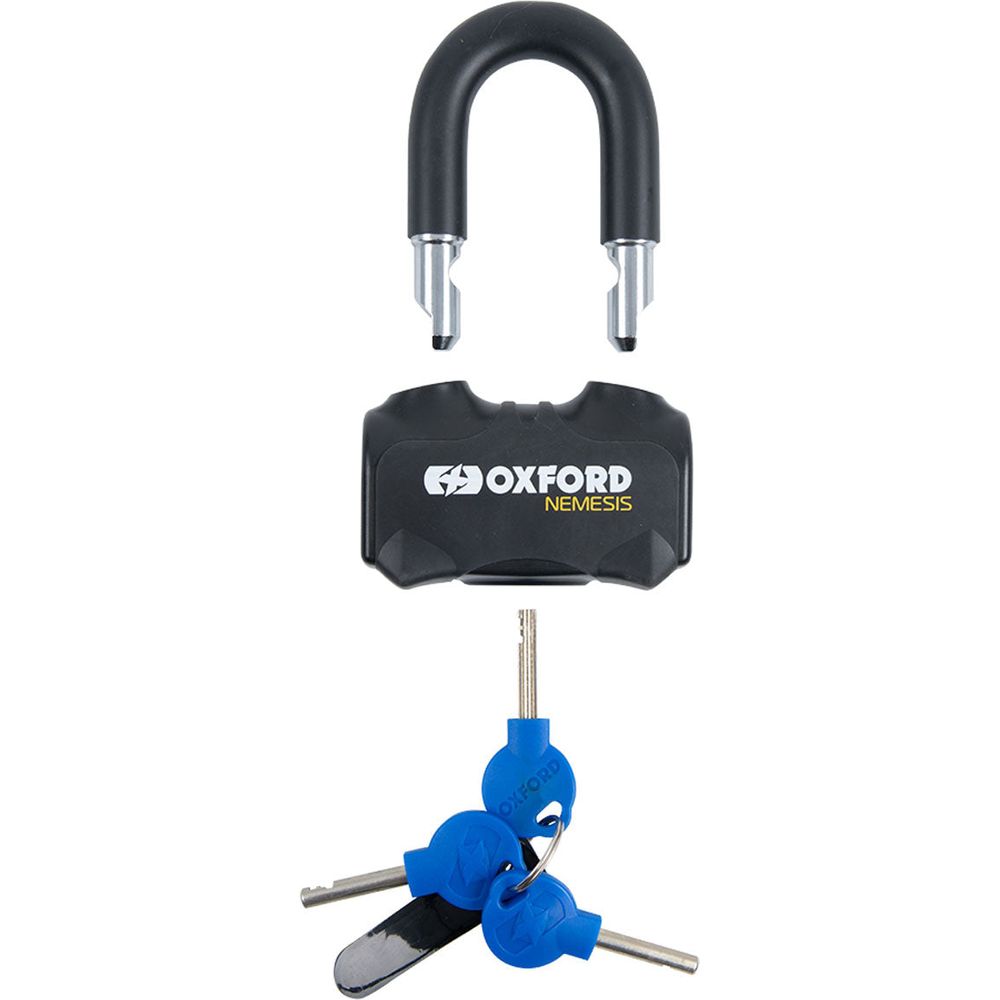 Oxford Nemesis Chain Lock Black - FREE UK Shipping, FREE 365 Day Returns | Moto Central