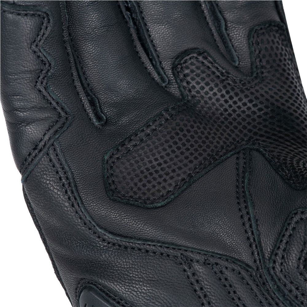 Oxford Nexus Leather Gloves Stealth Black - FREE UK Shipping, FREE 365 Day Returns | Moto Central