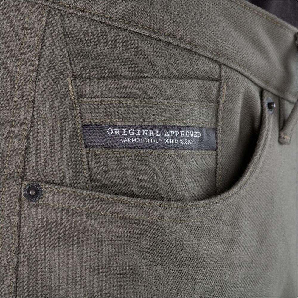 Oxford Original Approved AA Cargo Trouser Khaki - FREE UK Shipping, FREE 365 Day Returns | Moto Central