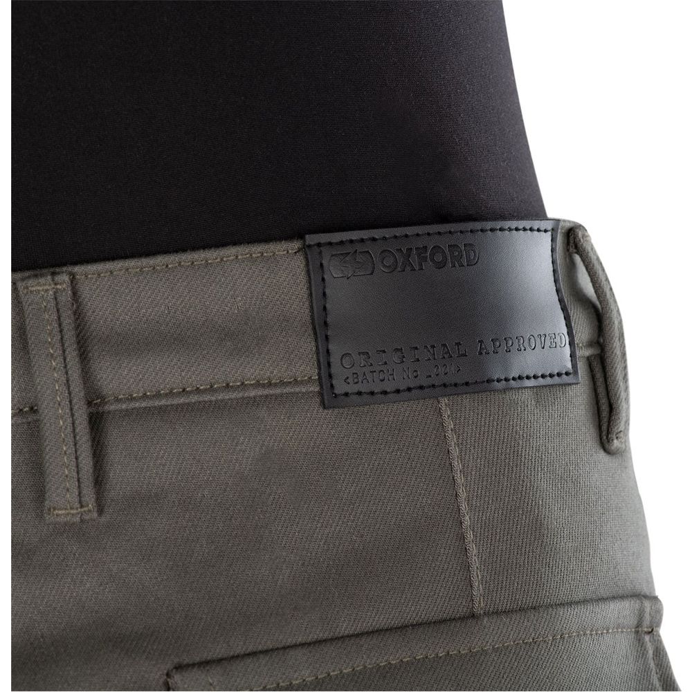 Oxford Original Approved AA Cargo Trouser Khaki - FREE UK Shipping, FREE 365 Day Returns | Moto Central