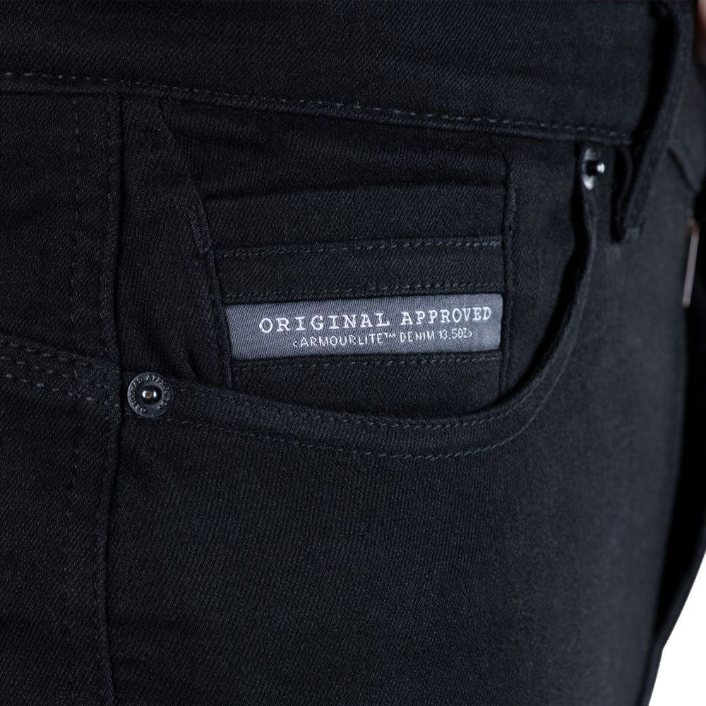 Oxford Original Approved AA Super Stretch Ladies Jeans Black