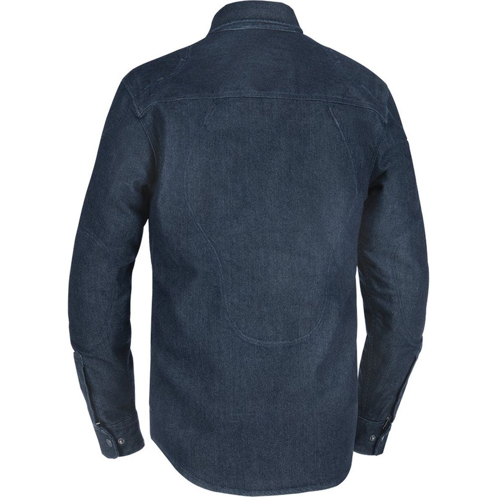 Oxford Original Approved AA Shirt Indigo - FREE UK Shipping, FREE 365 Day Returns | Moto Central