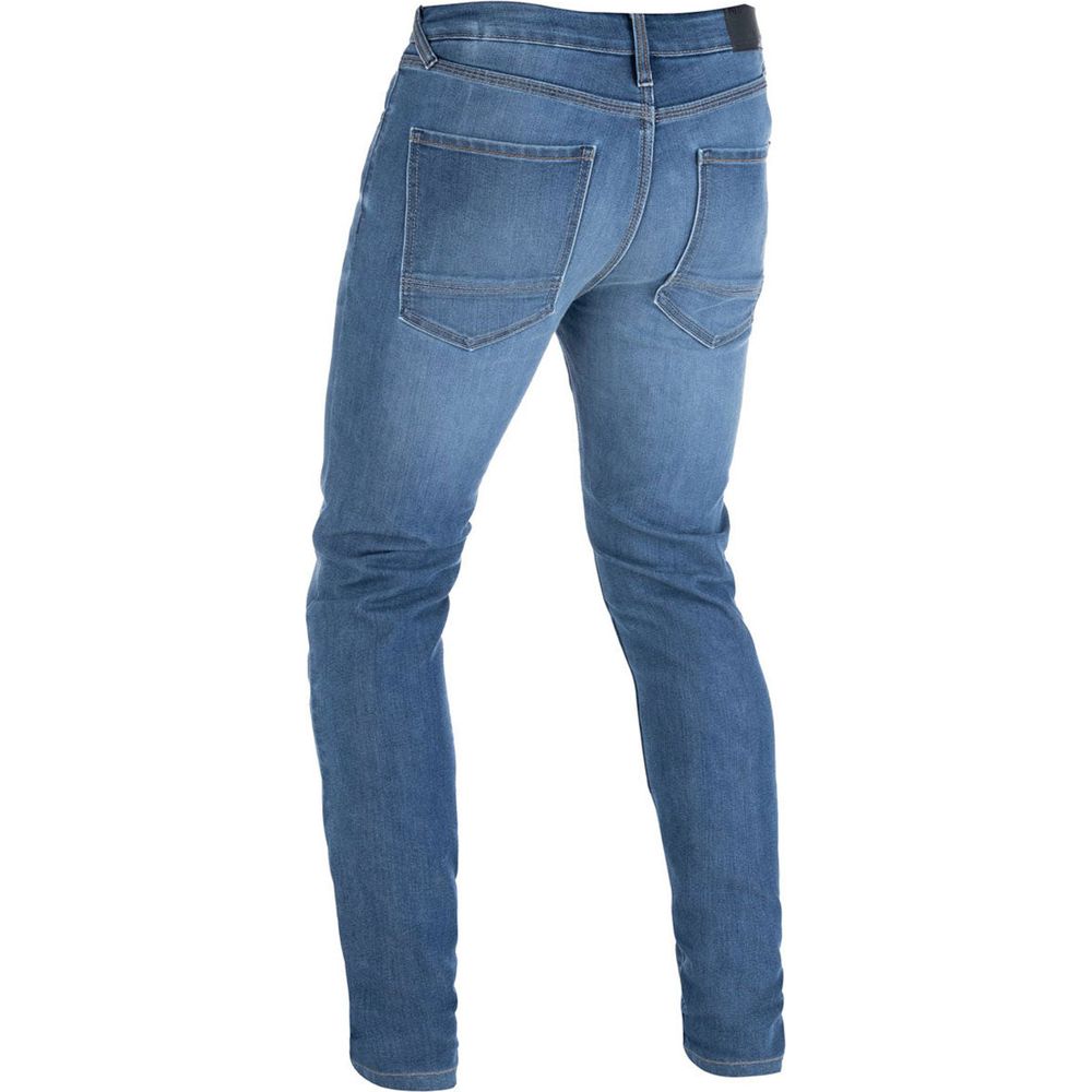 Oxford Original Approved AA Straight Fit Jeans Mid Blue - FREE UK Shipping, FREE 365 Day Returns | Moto Central