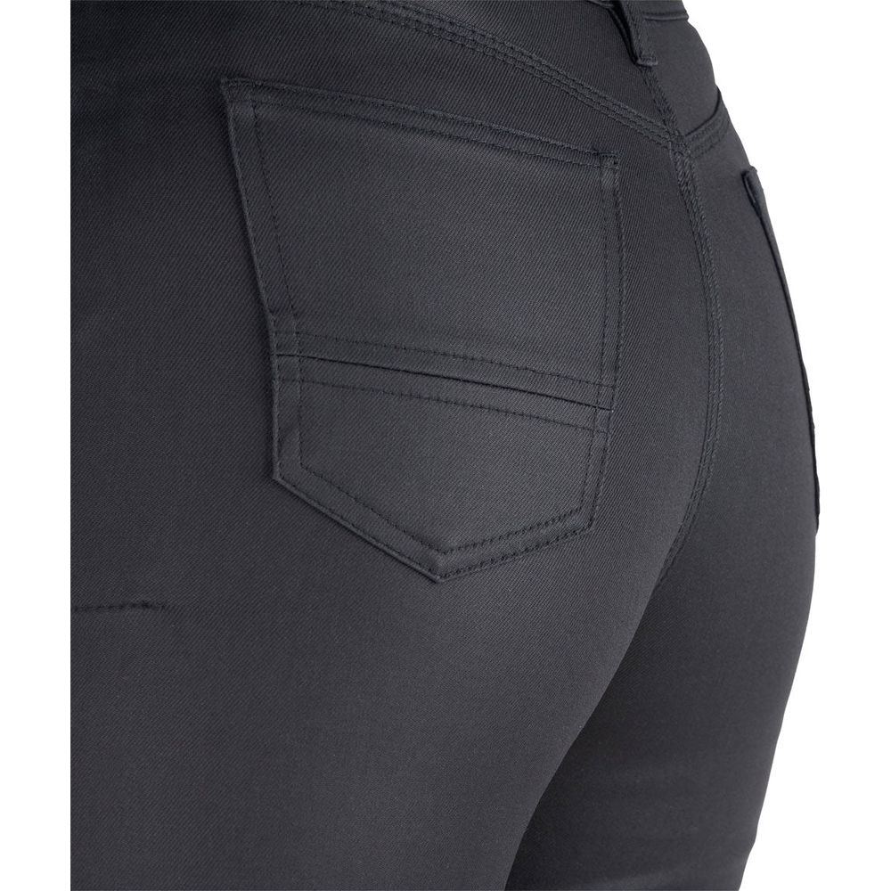 Oxford Original Approved AA Wax Ladies Jegging Black - FREE UK Shipping, FREE 365 Day Returns | Moto Central