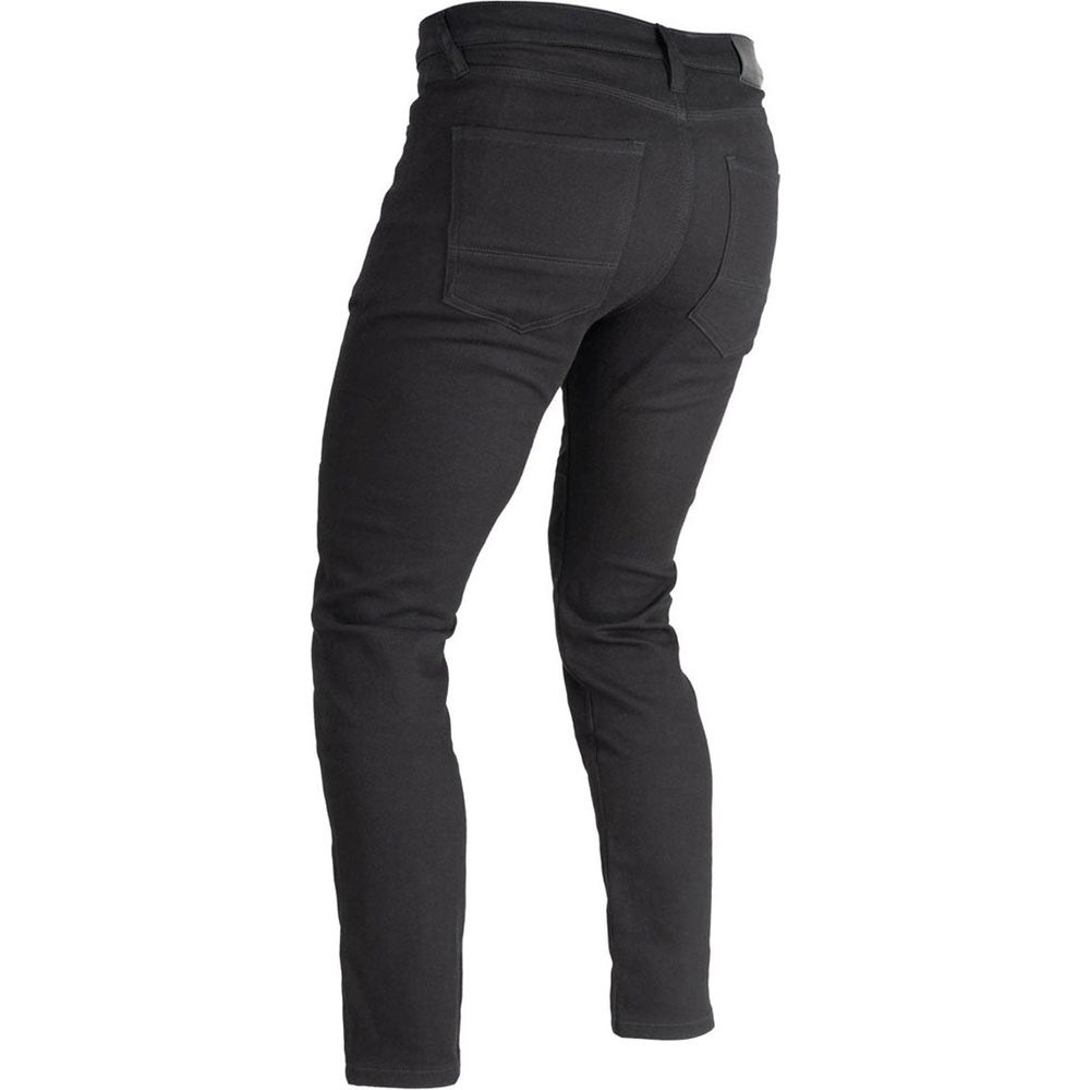 Oxford Original Approved Super Stretch Slim Fit Jeans Black - FREE UK Shipping, FREE 365 Day Returns | Moto Central