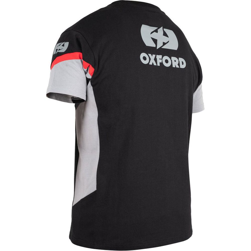 Oxford Racing T-Shirt Black  - FREE UK Shipping, FREE 365 Day Returns | Moto Central