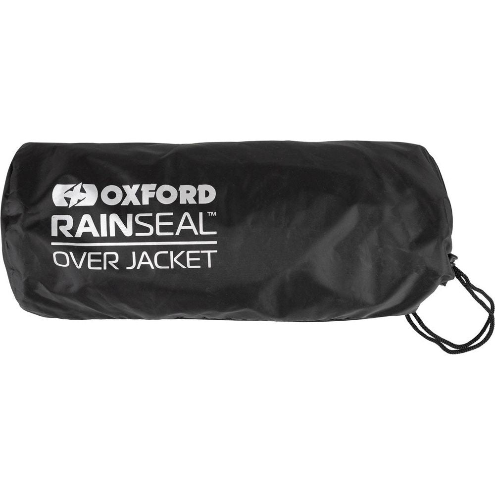 Oxford Rainseal Over Jacket Black - FREE UK Shipping, FREE 365 Day Returns | Moto Central