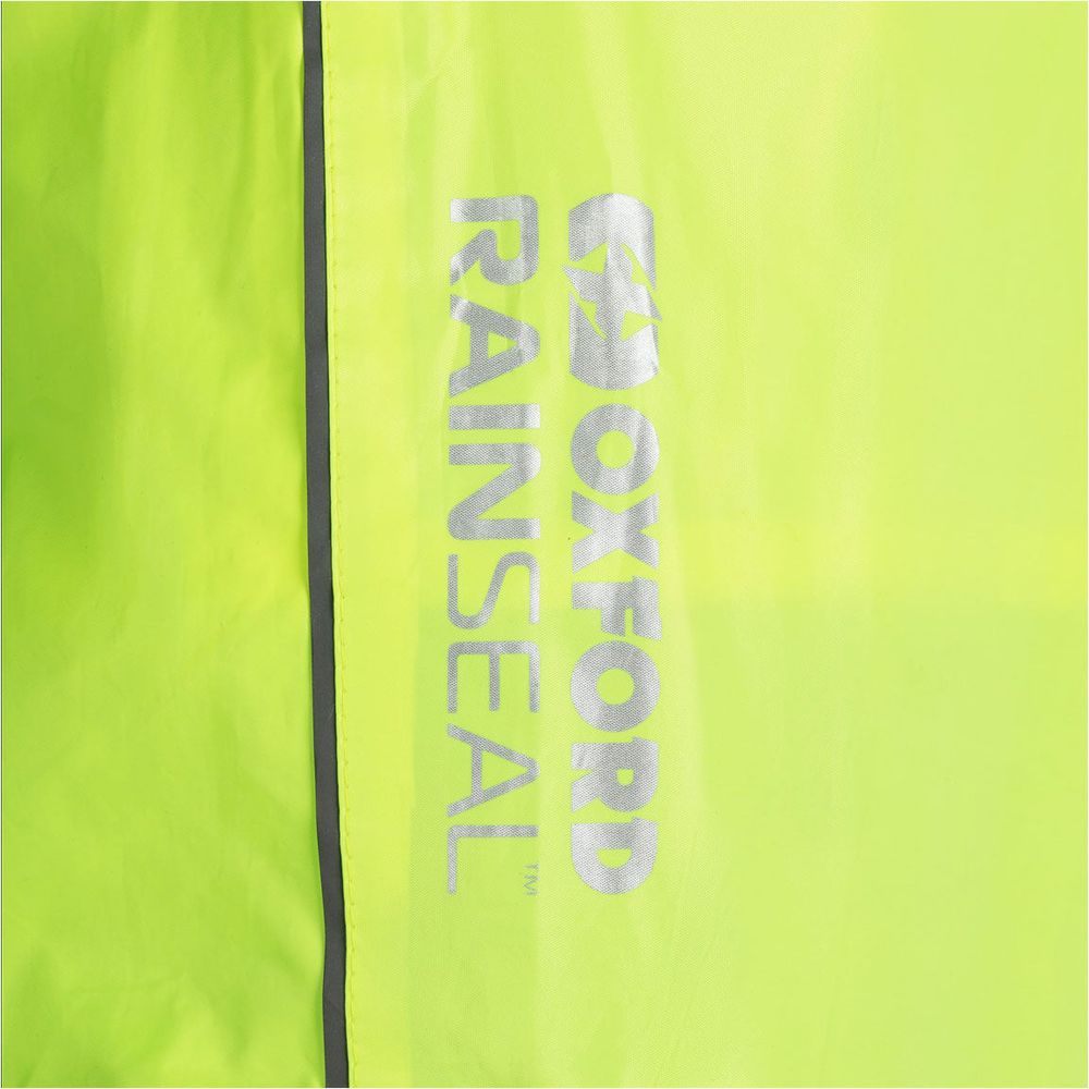 Oxford Rainseal Over Trouser Fluo Yellow - FREE UK Shipping, FREE 365 Day Returns | Moto Central