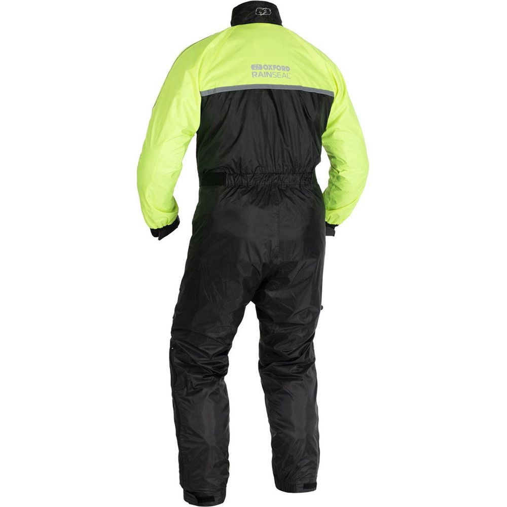 Oxford Rainseal Oversuit Black / Fluo Yellow