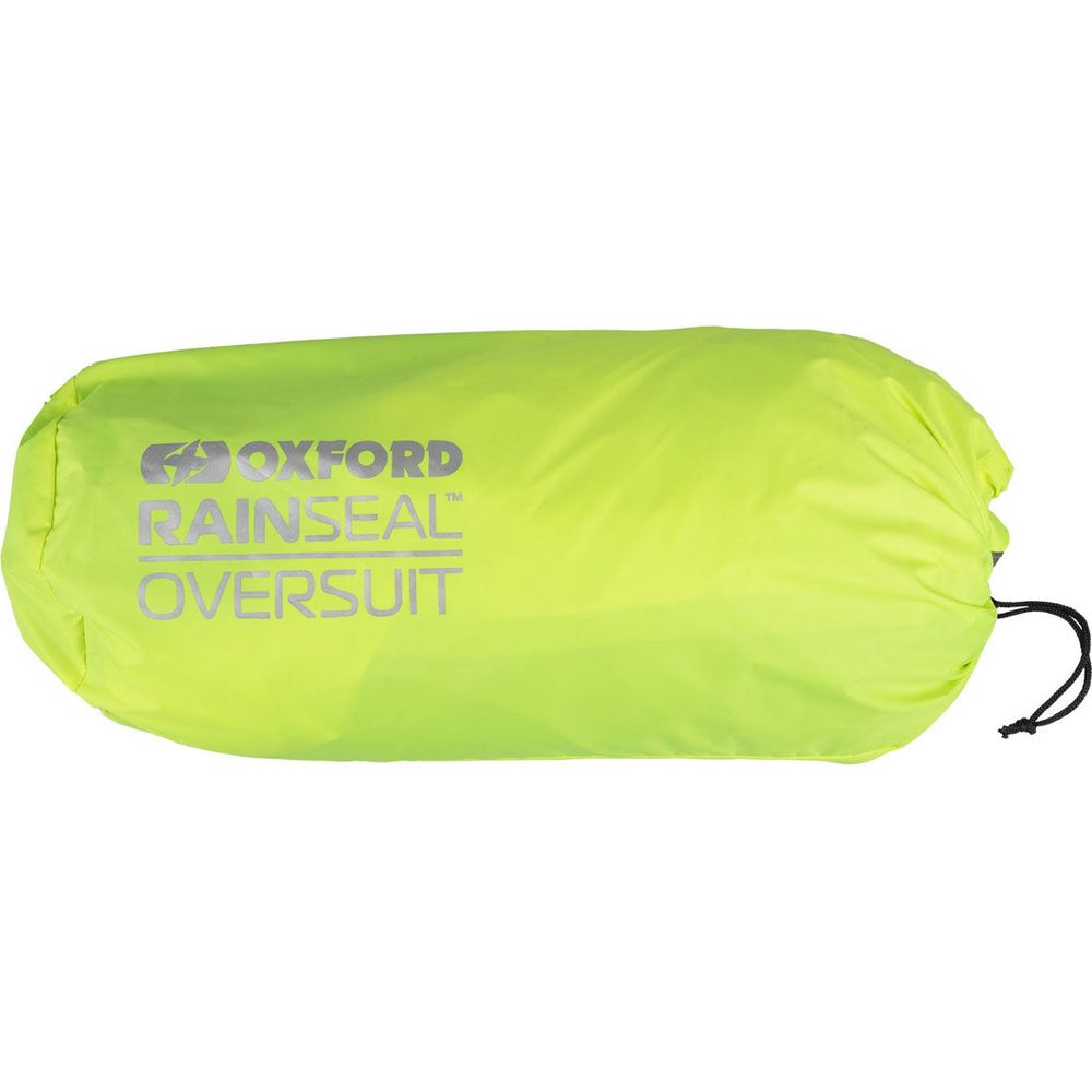 Oxford Rainseal Oversuit Black / Fluo Yellow