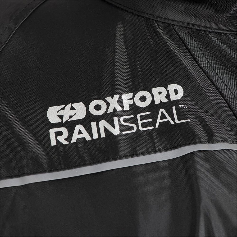 Oxford Rainseal Oversuit Black - FREE UK Shipping, FREE 365 Day Returns | Moto Central