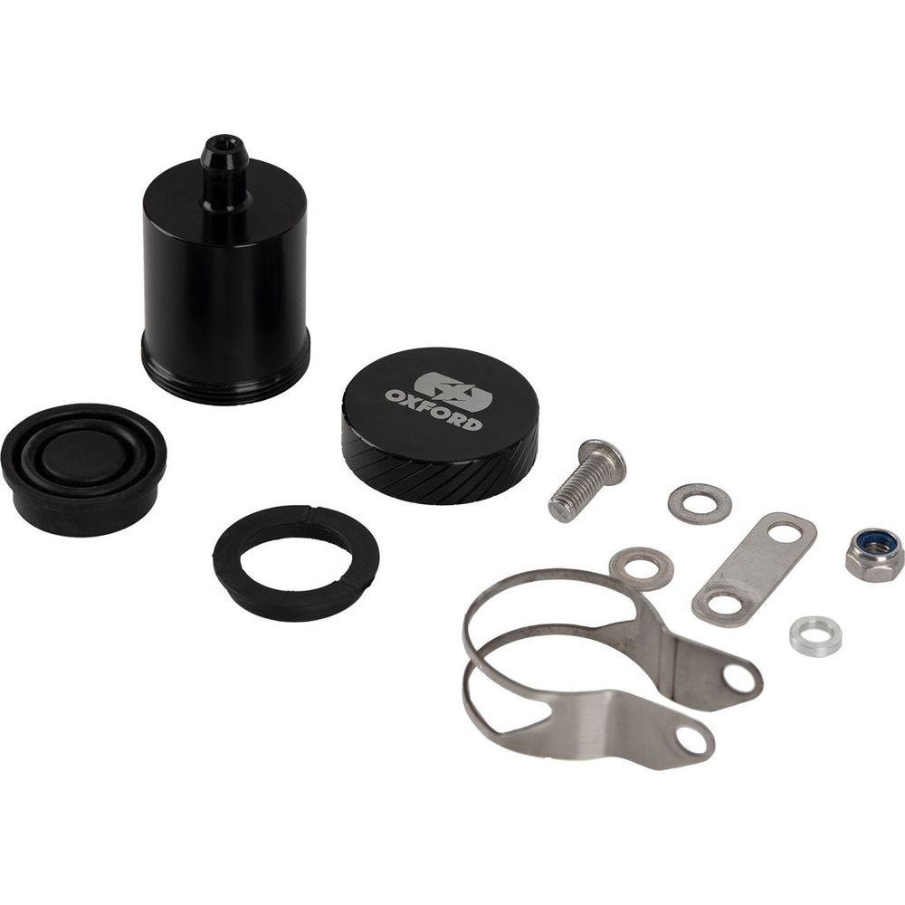 Oxford Rear Brake Fluid Reservoir Kit Black - 21ml